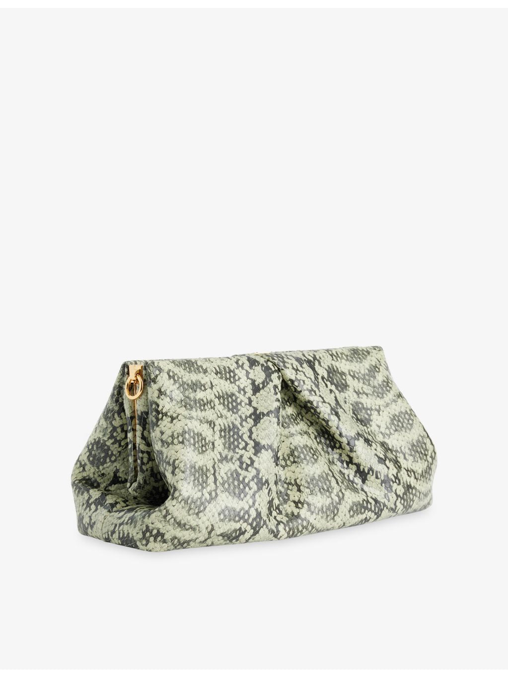 Dries Van Noten snake-effect small pouch, UK version