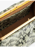 Dries Van Noten snake-effect small pouch, UK version