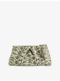 Dries Van Noten snake-effect small pouch, UK version