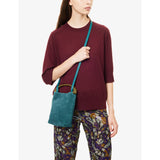 Dries Van Noten designer suede cross-body bag, UK version