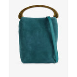 Dries Van Noten designer suede cross-body bag, UK version