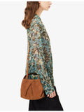 Dries Van Noten suede top-handle bag (British brand)