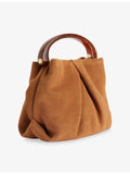 Dries Van Noten suede top-handle bag (British brand)