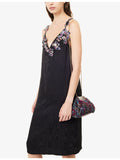 Dries Van Noten beaded-embellished embroidered woven clutch bag, imported from the UK