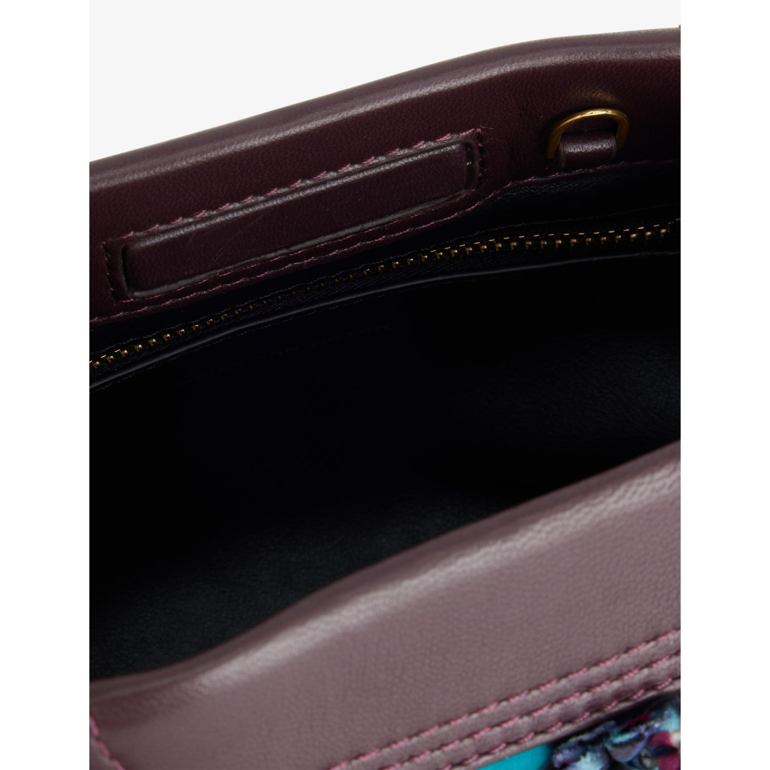 Dries Van Noten beaded-embellished embroidered woven clutch bag, imported from the UK
