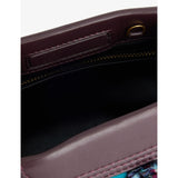 Dries Van Noten beaded-embellished embroidered woven clutch bag, imported from the UK