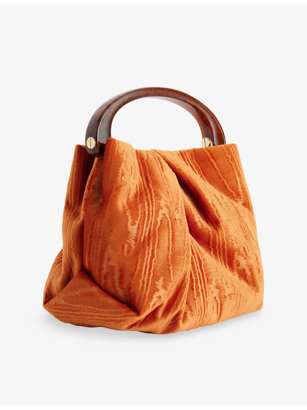 Dries Van Noten velvet top-handle bag, imported from the UK