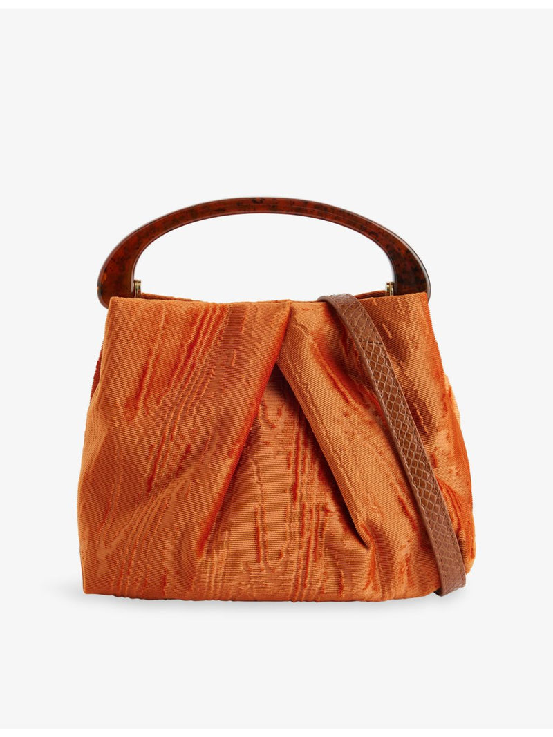 Dries Van Noten velvet top-handle bag, imported from the UK