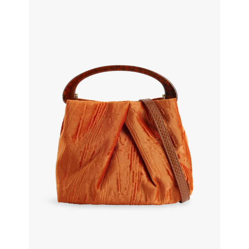 Dries Van Noten velvet top-handle bag, imported from the UK