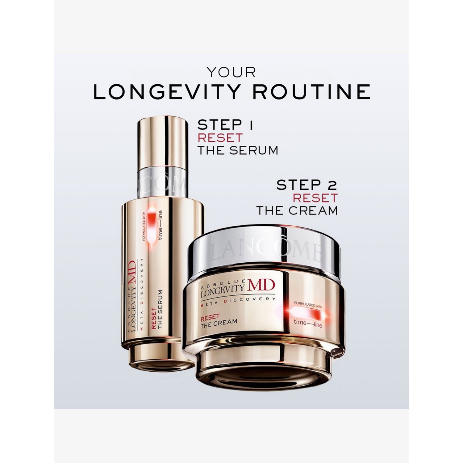 Lancôme Absolue Longevity MD Reset The Cream 50ml, UK version