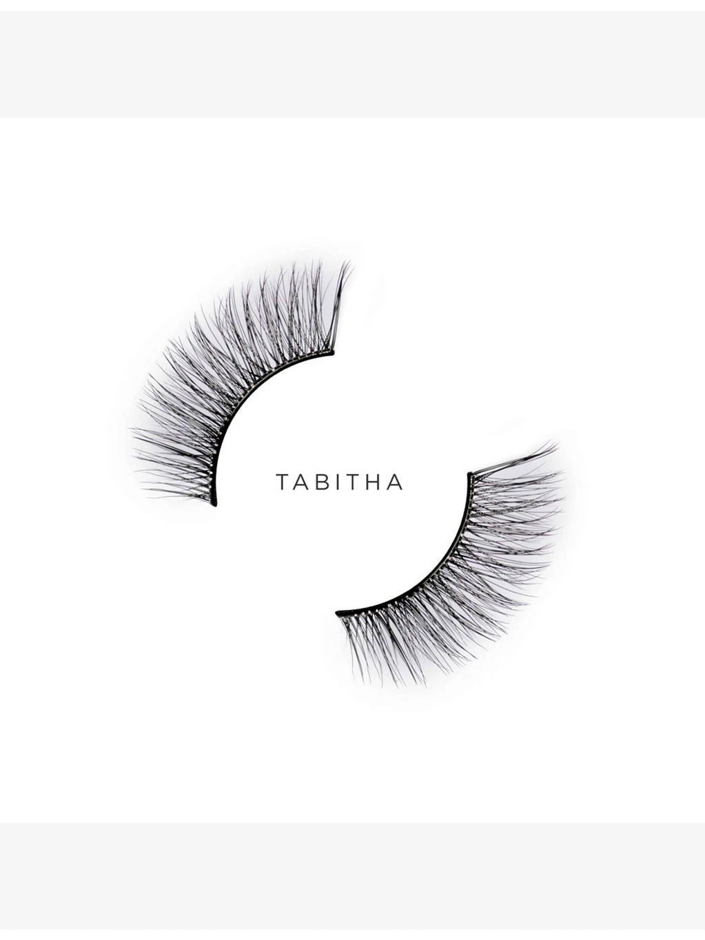Tatti Lashes Tabitha pre-glued half lashes, UK version