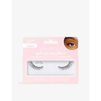 selfridges Tatti Lashes Natural Soft Cat-Eye Effect Wispy Half Lash False Eyelashes- Buy online at McGrocer