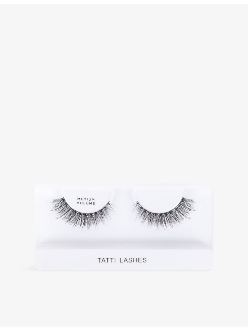 Tatti Lashes Medium Volume Essentials Collection strip lashes short length (British brand)