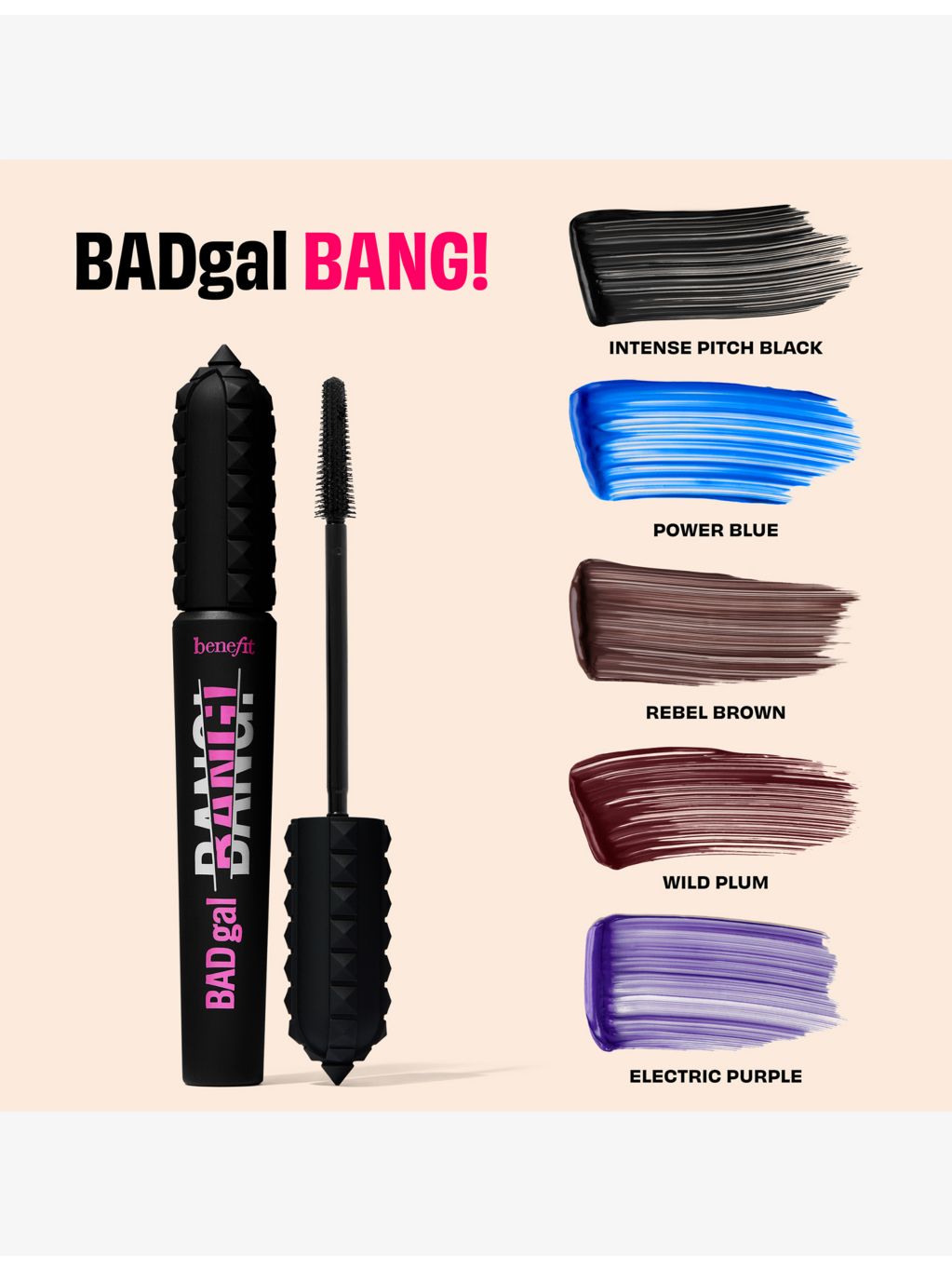 Benefit BADgal! Bang volumising mascara 8.5g (British brand)