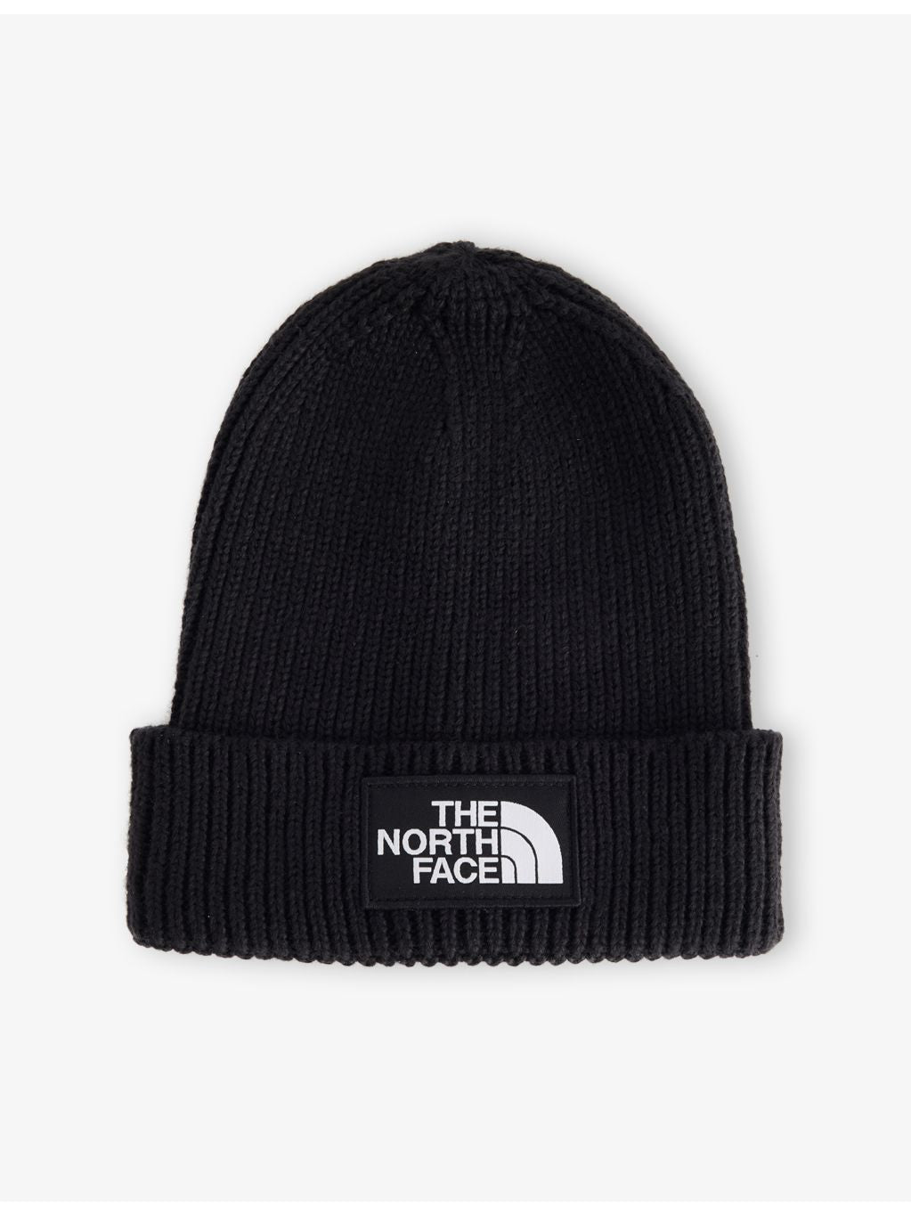 The North Face kids Logo Box ribbed beanie - British product