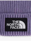 The North Face kids knitted beanie box logo patch, UK version