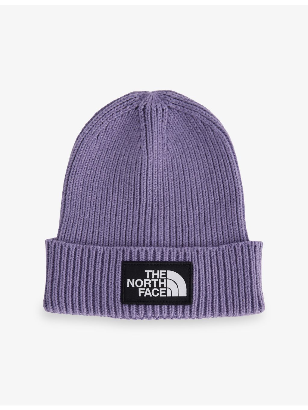 The North Face kids knitted beanie box logo patch, UK version