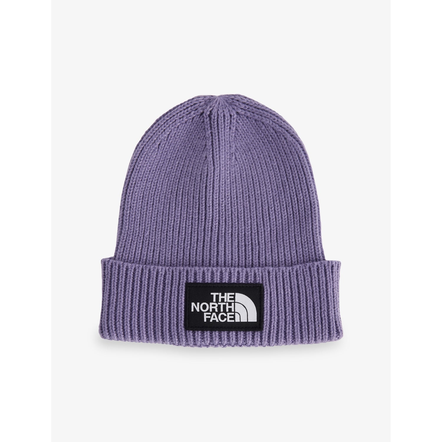 The North Face kids knitted beanie box logo patch, UK version