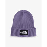 The North Face kids knitted beanie box logo patch, UK version