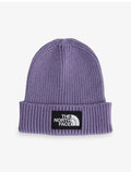 The North Face kids knitted beanie box logo patch, UK version