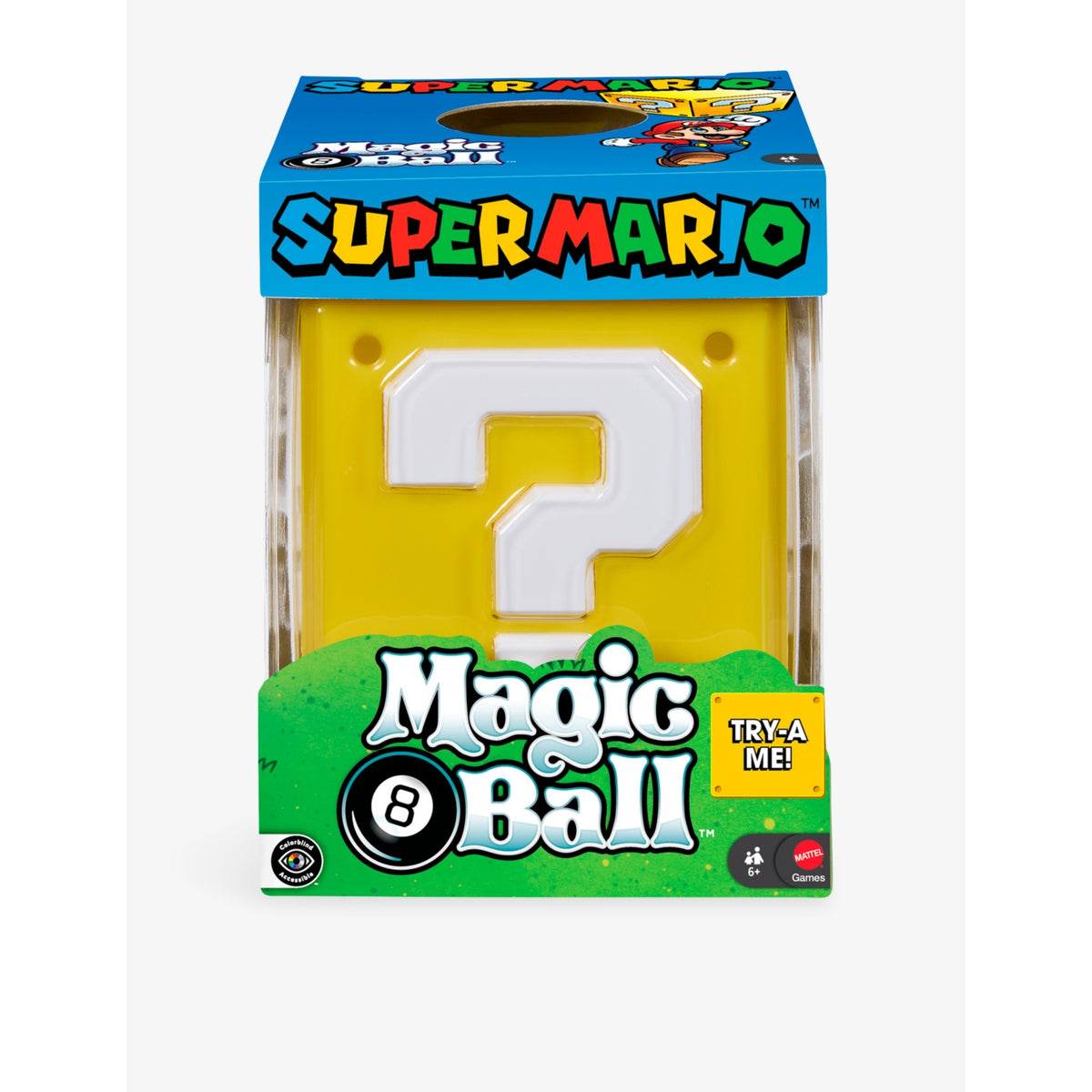 Super Mario Magic 8 Ball interactive toy (British brand)