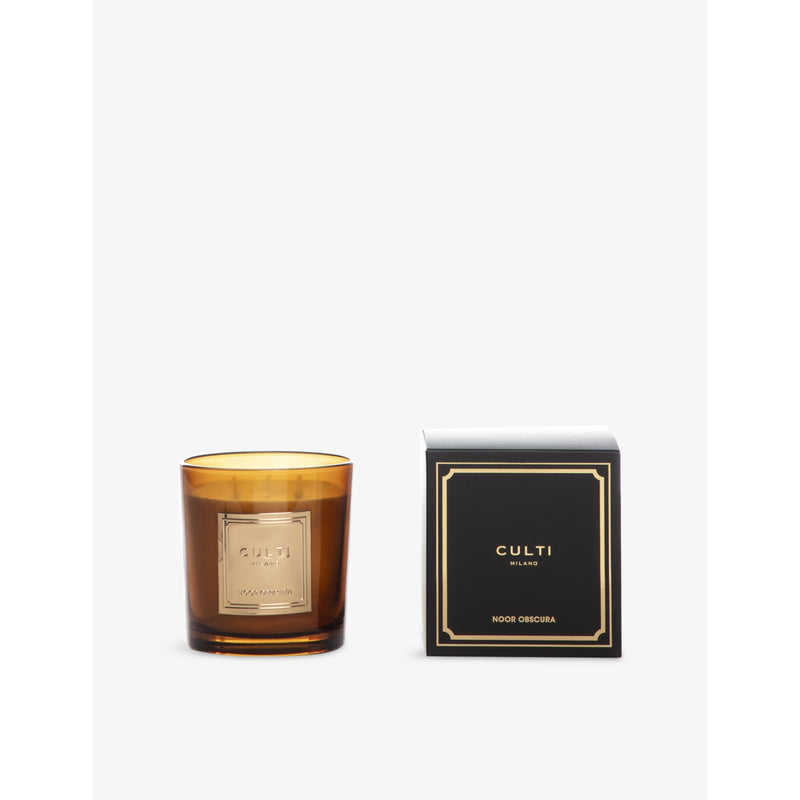 Culti scented candle Noor Obscura 550g, imported from the UK