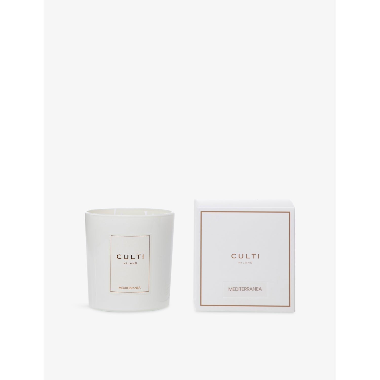 Culti Mediterranea scented candle 550g, imported from the UK