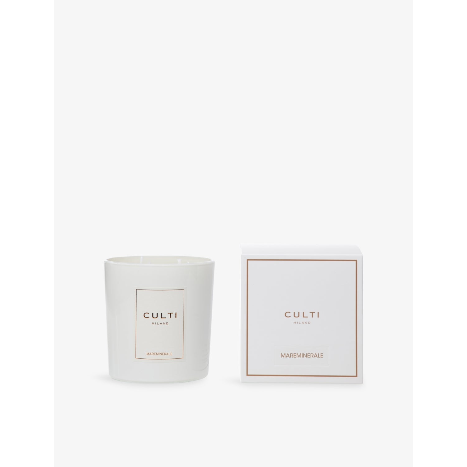 Culti Mareminerale scented wax candle 550g, imported from the UK