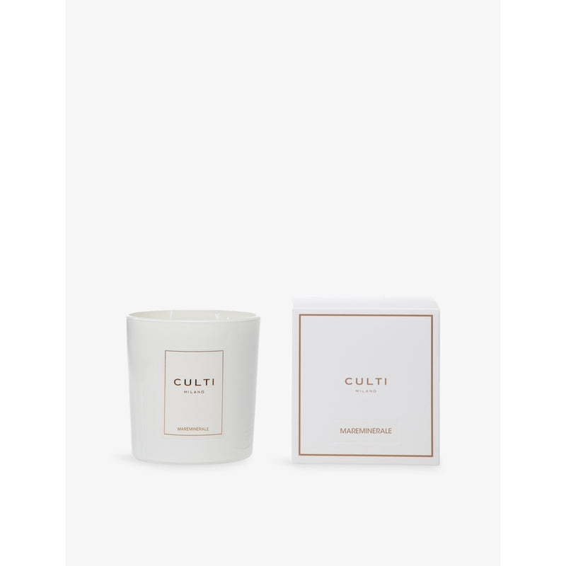 Culti Mareminerale scented wax candle 550g, imported from the UK