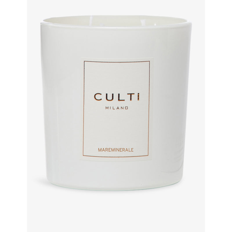 Culti Mareminerale scented wax candle 550g, imported from the UK
