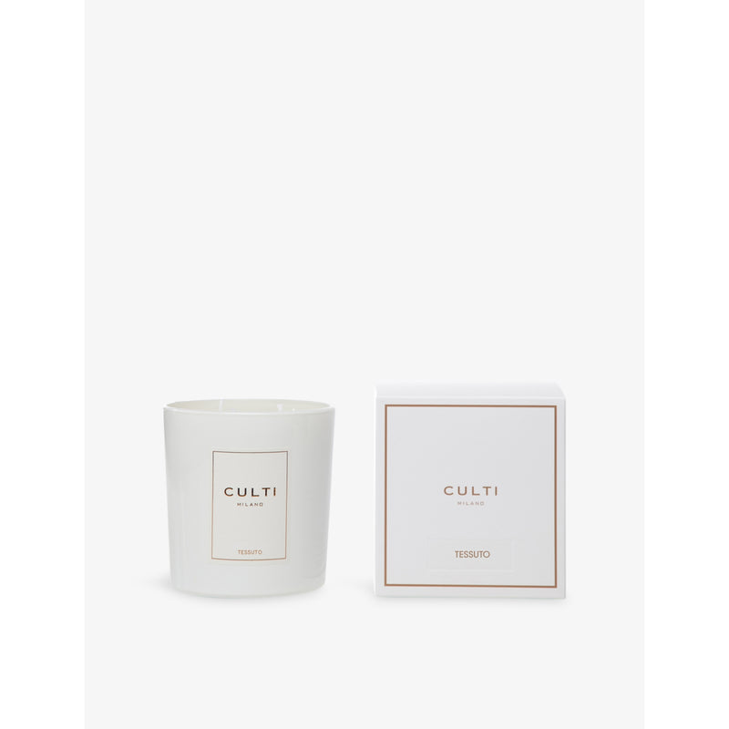 Culti Tessuto scented candle 550g, imported from the UK