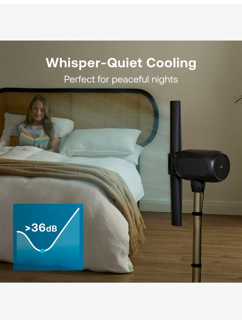 Dimplex FlexBlade bladeless cooling fan, imported from the UK