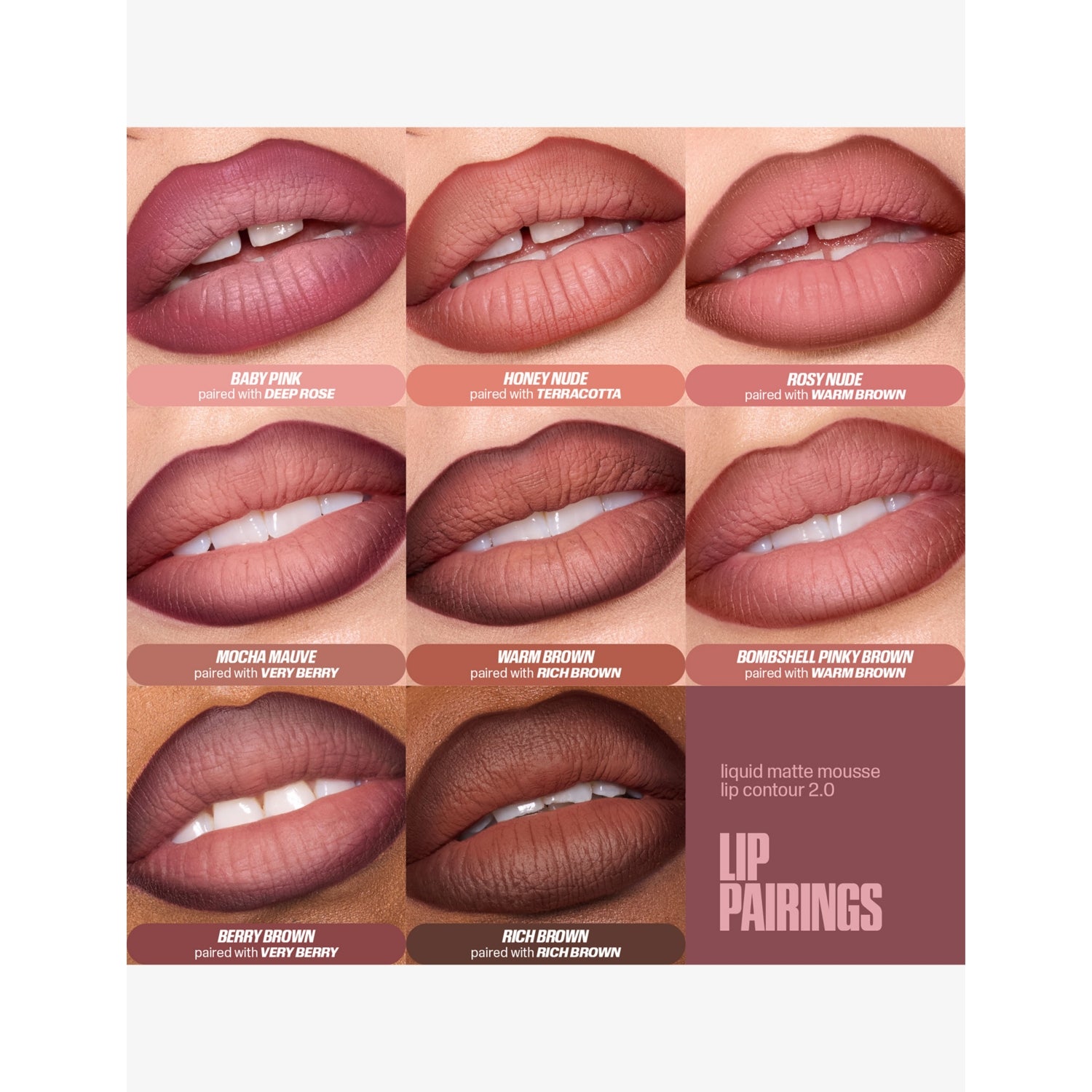 Huda Beauty liquid matte lip mousse 7.5ml, UK version