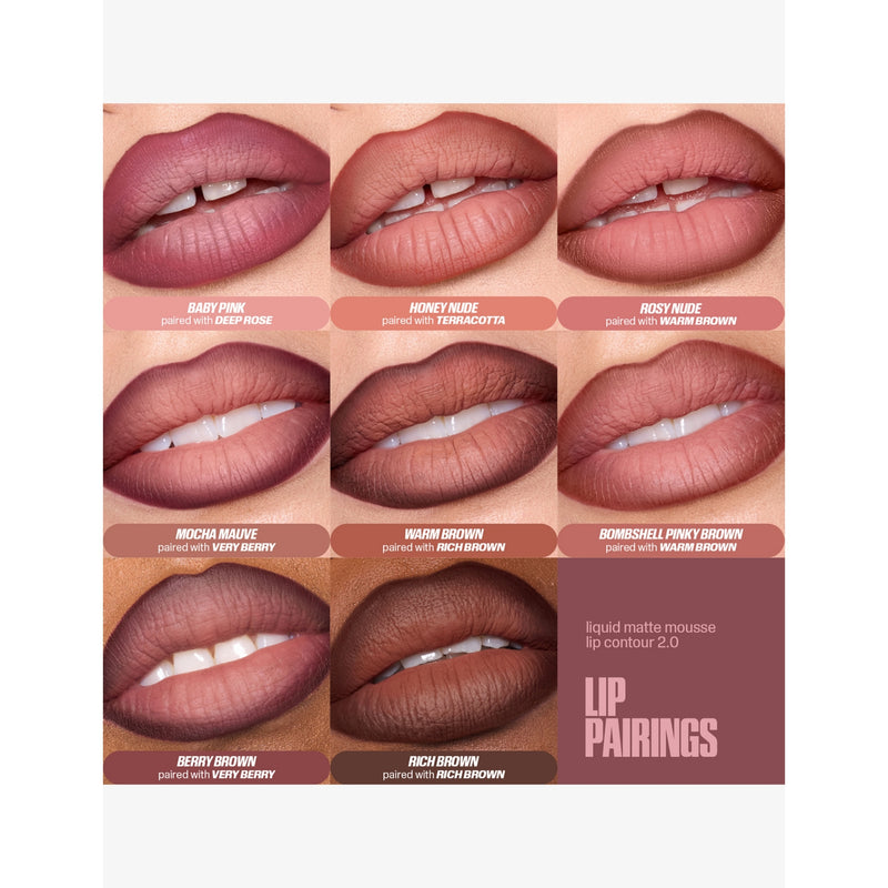 Huda Beauty liquid matte lip mousse 7.5ml, UK version