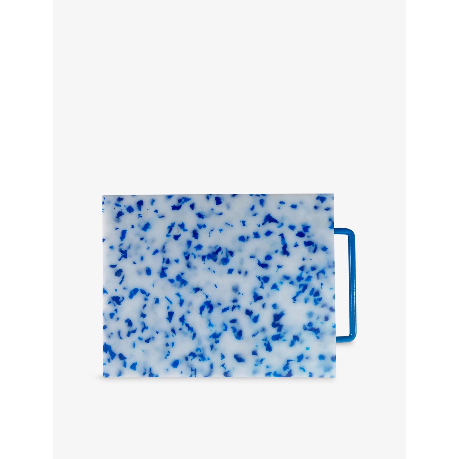 Patterned Rectangle Cutting Board - BLUE WHITE