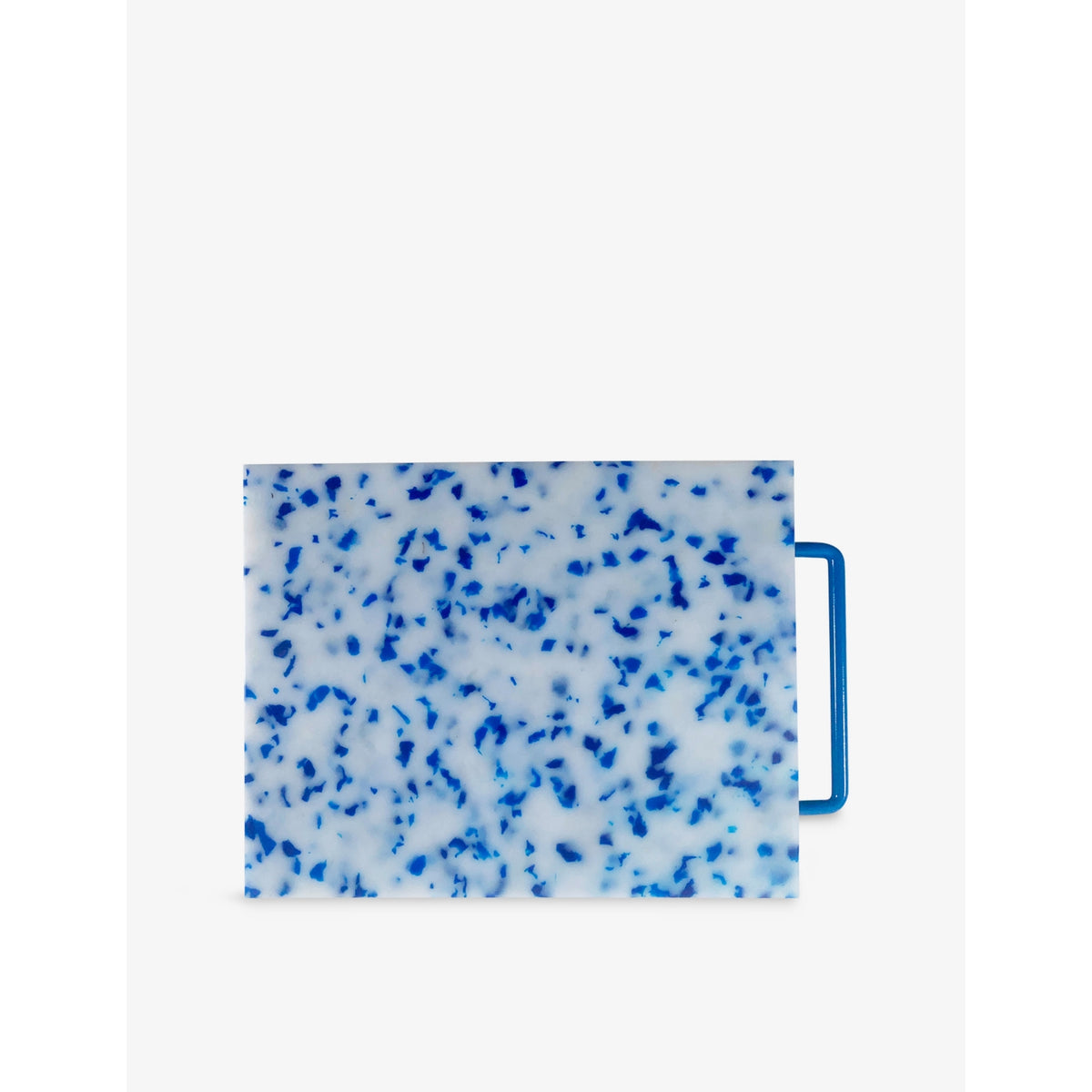 Patterned Rectangle Cutting Board - BLUE WHITE