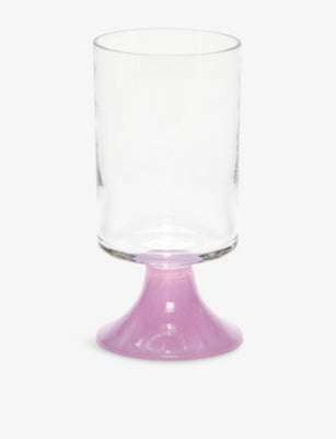 Miami Darling tinted handblown glass 15cm (British brand)