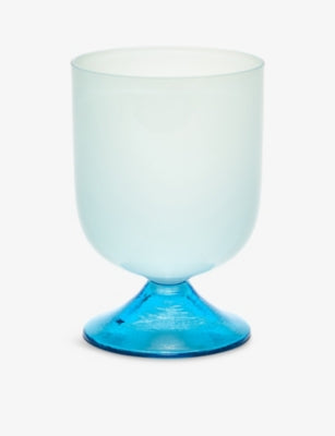 Gather Glass South Beach Summer glass handblown opaque - British product