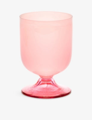 Gather Glass South Beach Summer glass handblown opaque - British product