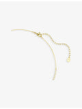 Swarovski gold-plated cubic zirconia necklace 38-45 cm, imported from the UK