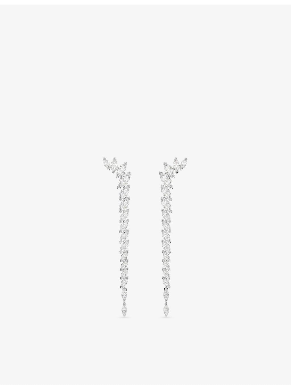 Swarovski Mesmera drop earrings with cubic zirconia, UK version