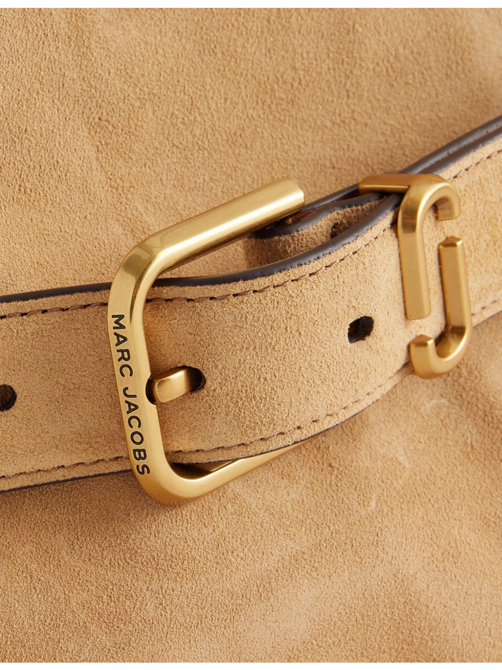Marc Jacobs Dakota suede satchel bag with rolled top handle, UK version