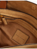 Marc Jacobs Dakota suede satchel bag with rolled top handle, UK version