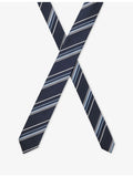 BOSS striped silk-blend tie width 6cm (British brand)