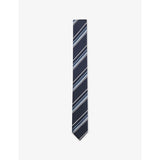 BOSS striped silk-blend tie width 6cm (British brand)