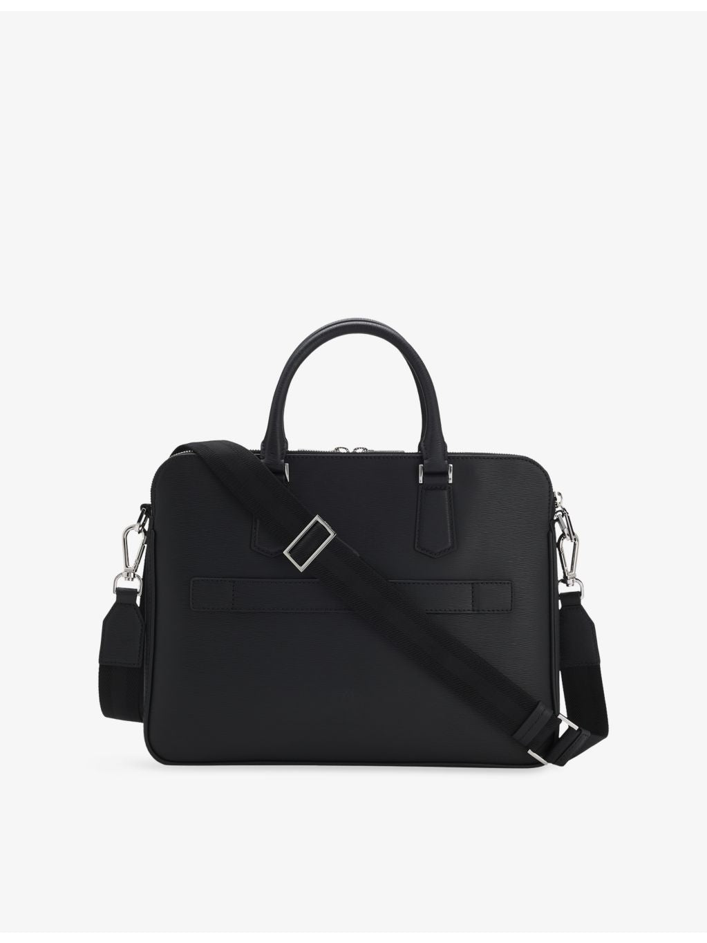 BOSS embossed leather document briefcase, UK version
