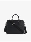 BOSS embossed leather document briefcase, UK version