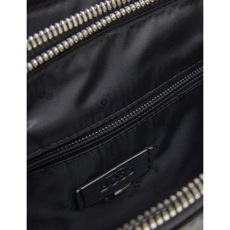 BOSS embossed leather document briefcase, UK version