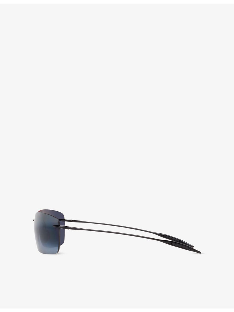 Maui Jim 423 Lighthouse rectangle acetate sunglasses, imported from the UK