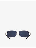 Maui Jim 423 Lighthouse rectangle acetate sunglasses, imported from the UK